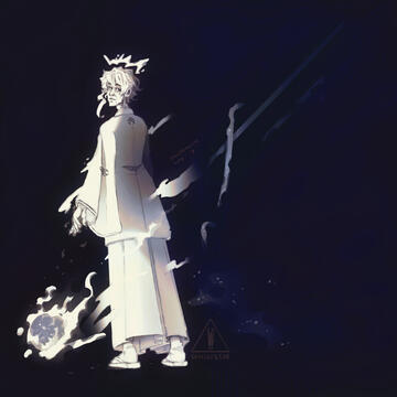 Full body illustration.