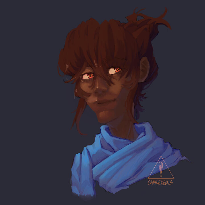 Bust illustration. Bust illustration.